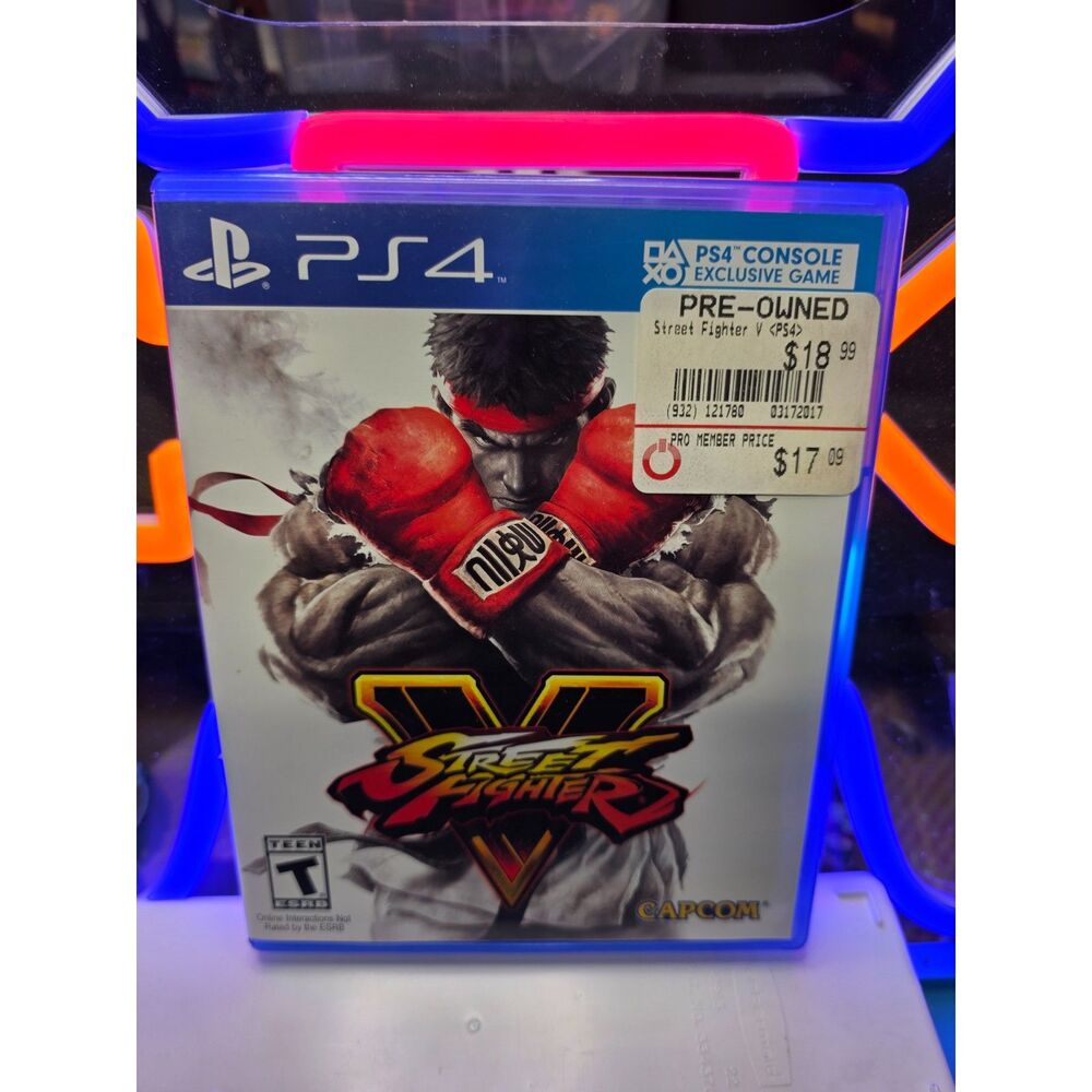 Street FIghter V for Sony PlayStation 4